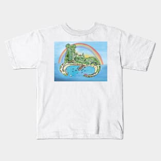 Welcome to Furriend IslandW Kids T-Shirt